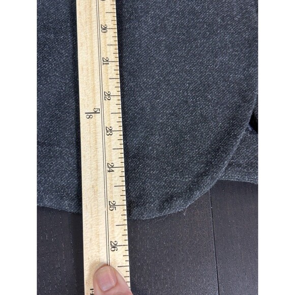 Athleta Venice Blazer Dark Heather Grey 8 Stretch Single Breasted - Picture 11 of 14